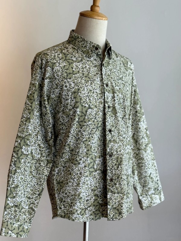 Men's Batik Shirt Long Sleeve 20